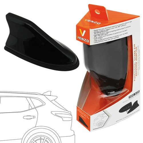 Antenne shark noire - shark,